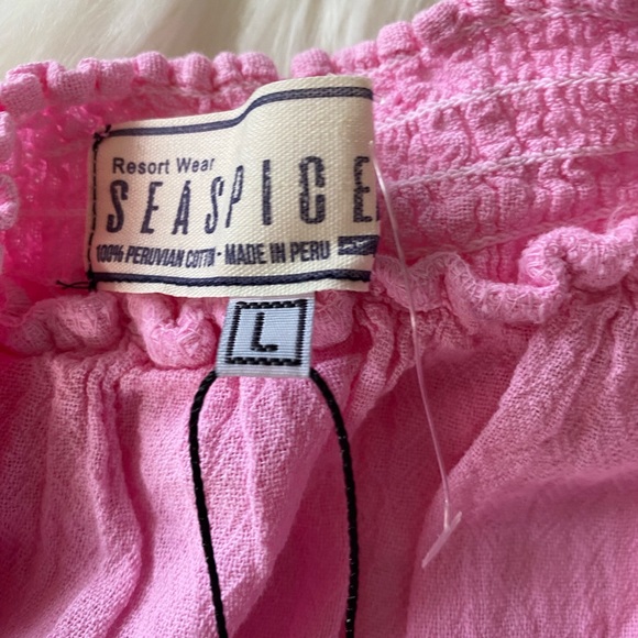 SET Sea spice Mandy off shoulder top & bottom set - Picture 6 of 10